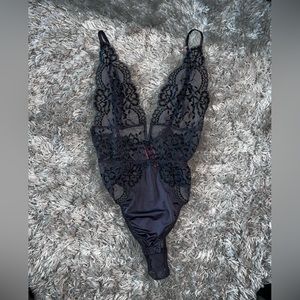 Purple La Senza lingerie bodysuit